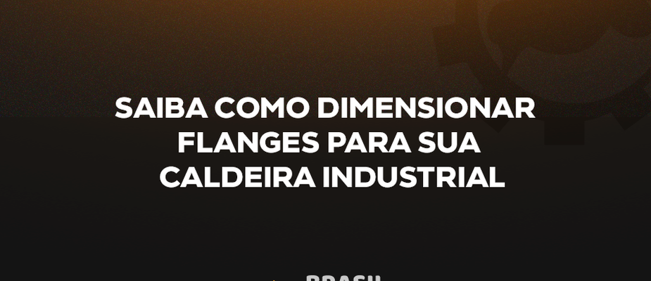 Saiba como dimensionar flanges para sua caldeira industrial Saiba como dimensionar flanges para sua caldeira industrial